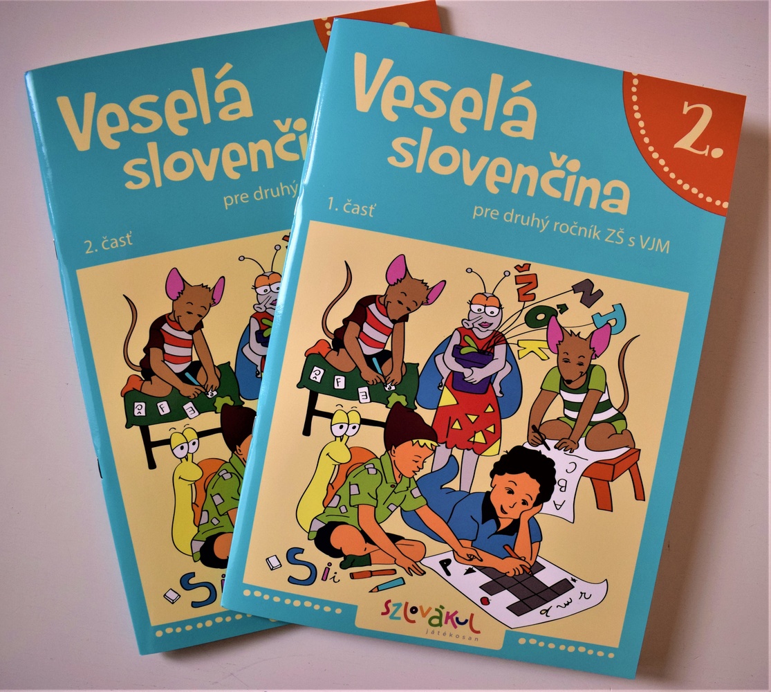 Veselá slovenčina tankönyvek