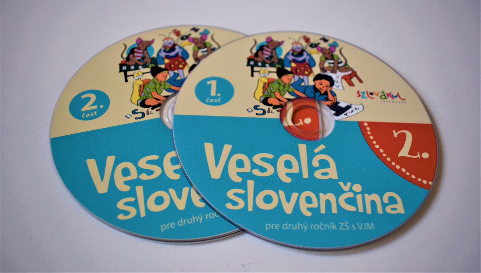 Hanganyag a Veselá slovenčina tankönyvekhez